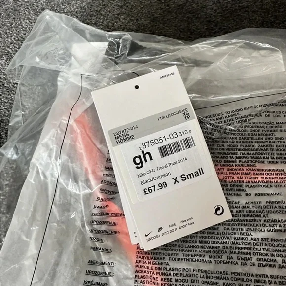 Nike Chelsea FC Track Pants (Black) - XSmall l RRP £68.99 l Training New - Picture 2 of 2